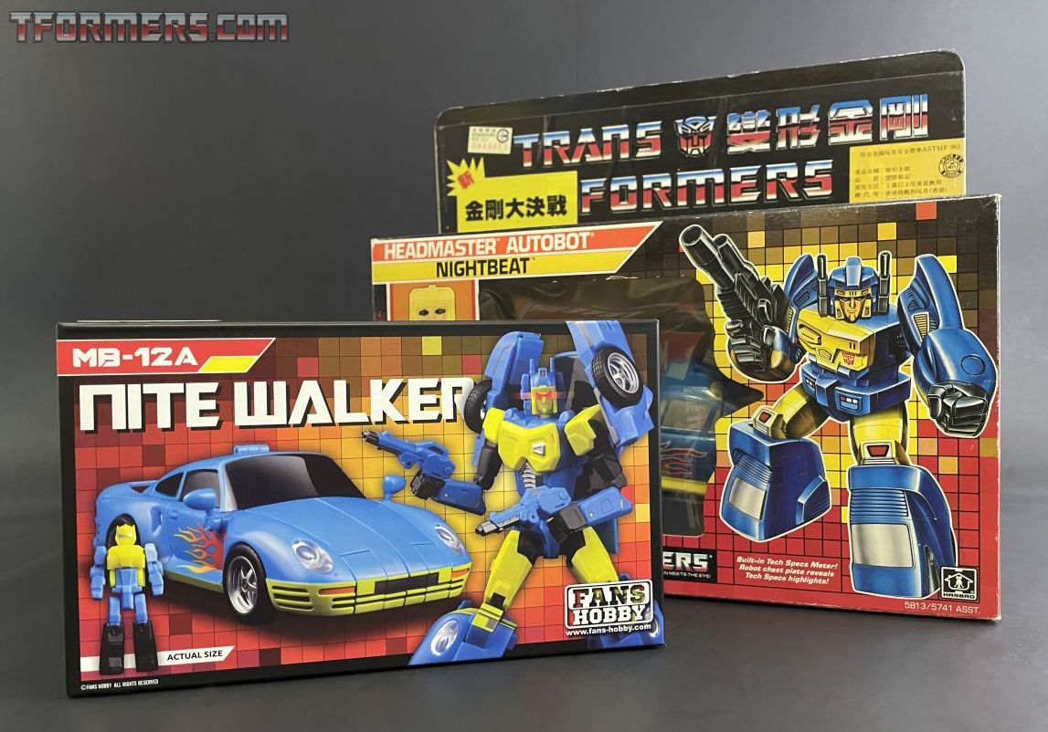 Fans Hobby Master Builder MB-12A Nite Walker Unboxing Image Gallery